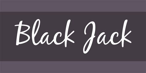 Font Black Jack Pro Regular .